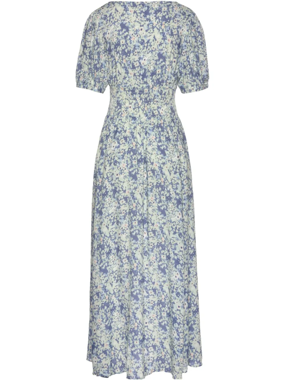 Maxi-jurk blauw geprint, foto 3