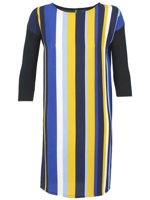 Benetton Korte Jurk Benetton VAGODA Blauw