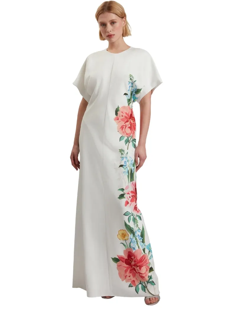 Ted Baker Dodia Column Witte Maxi-jurk