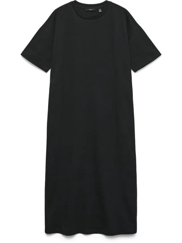 Vero Moda Jurk VMMOLLY Lange jurk Black