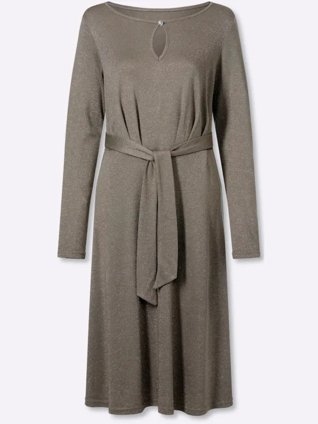 Jerseyjurk taupe gemêleerd, foto 2