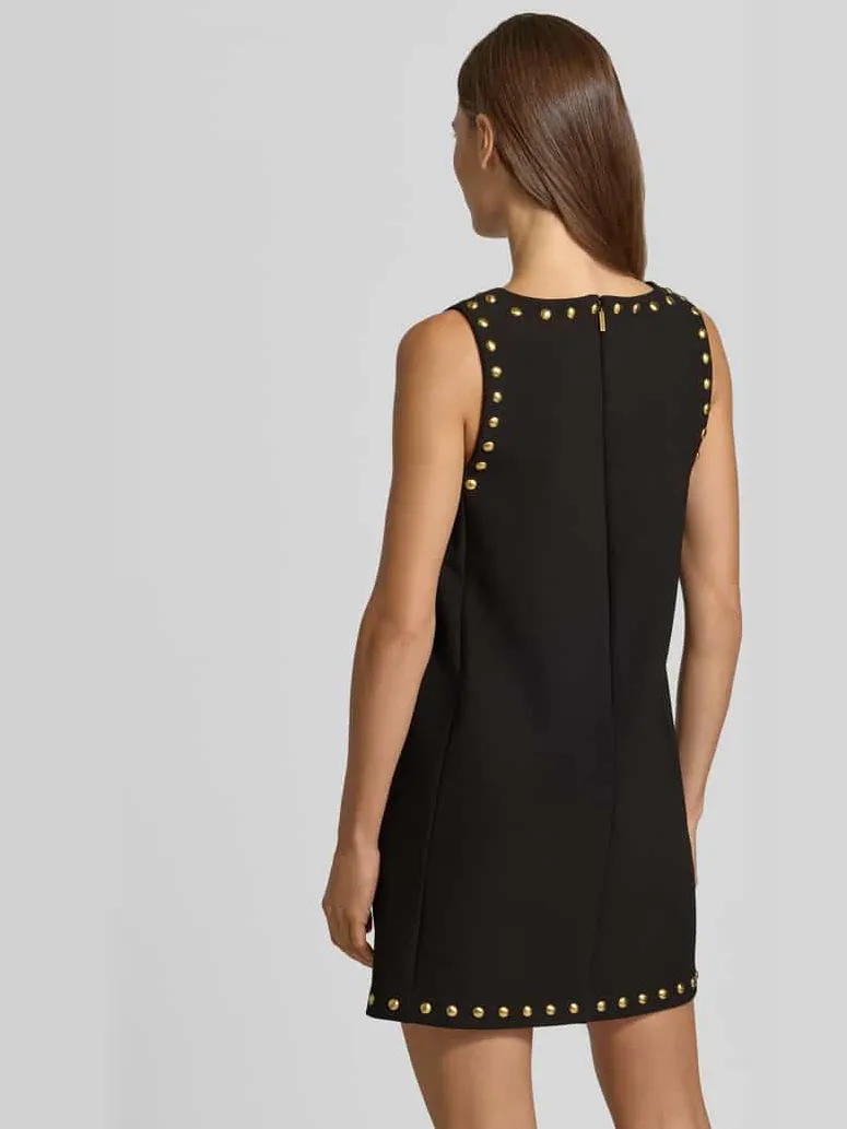 MICHAEL Michael Kors Regular fit mini-jurk met studs zwart, foto 3