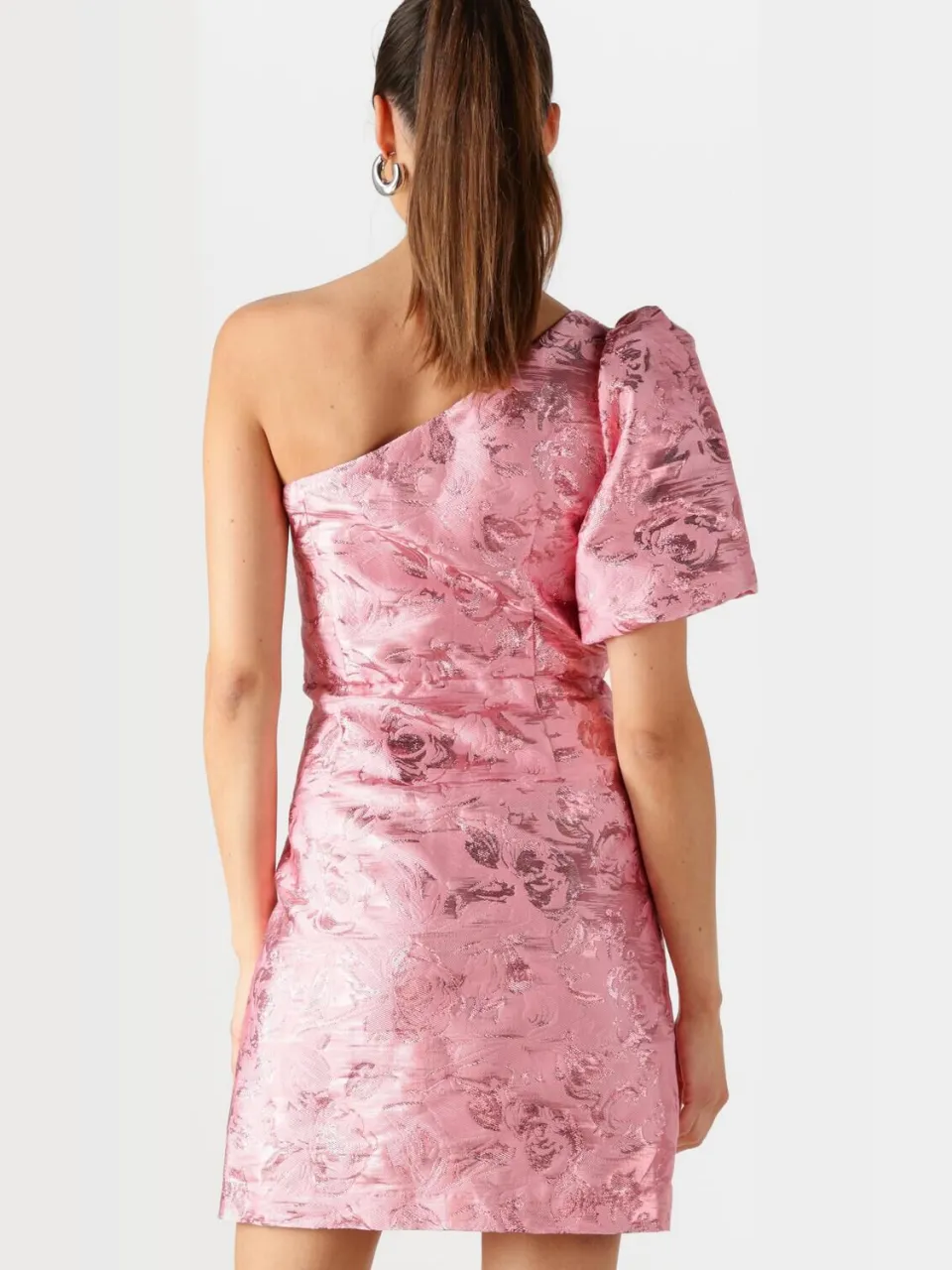 Freebird Dames Jurken Dania Lurex - Roze, foto 3