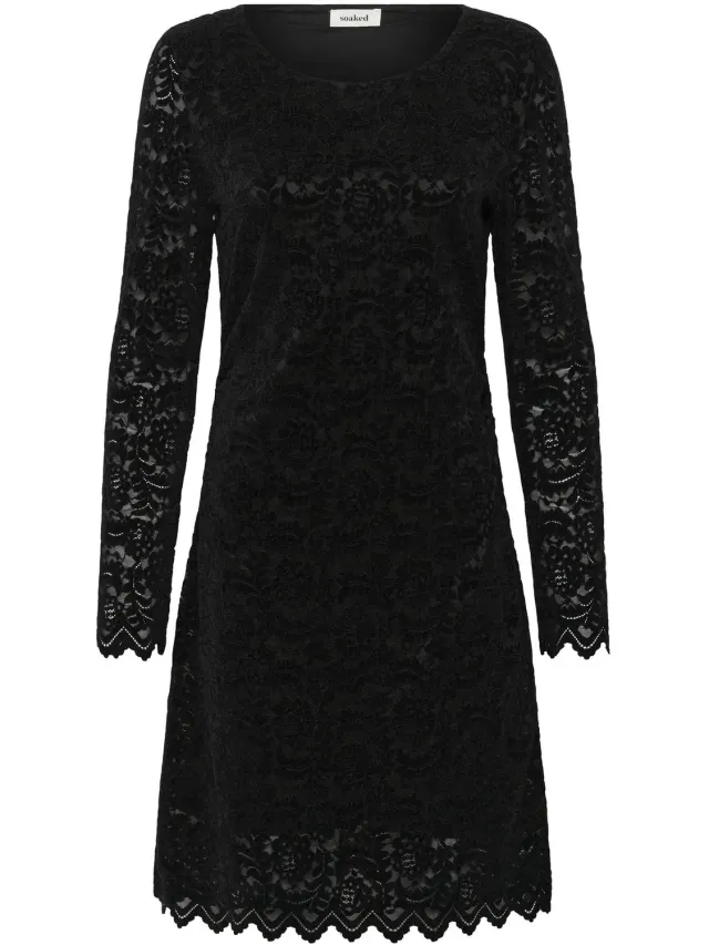 SOAKED IN LUXURY Damesjurk Soaked in Luxury Sable Solveig zwart
