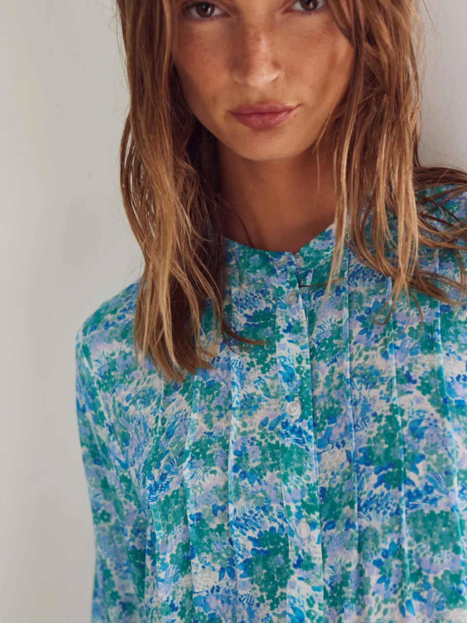 Noella Imogene Jurk blauw, foto 2