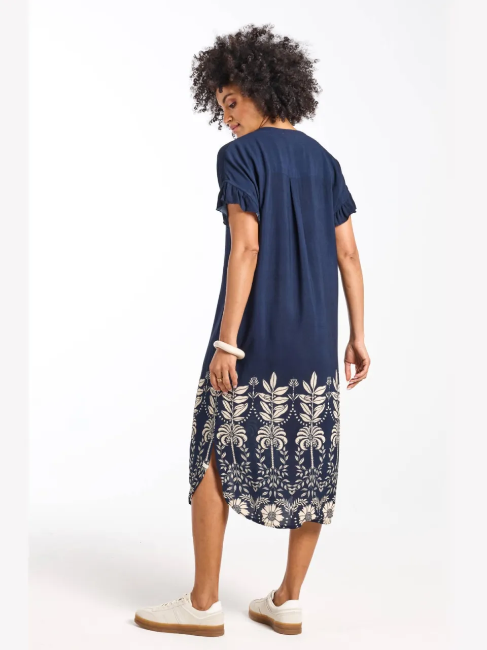 Didi blousejurk donkerblauw, foto 5