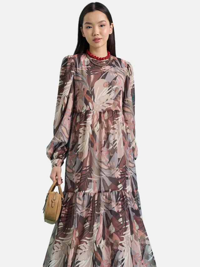 Benin Modest Dress Benin Bruin