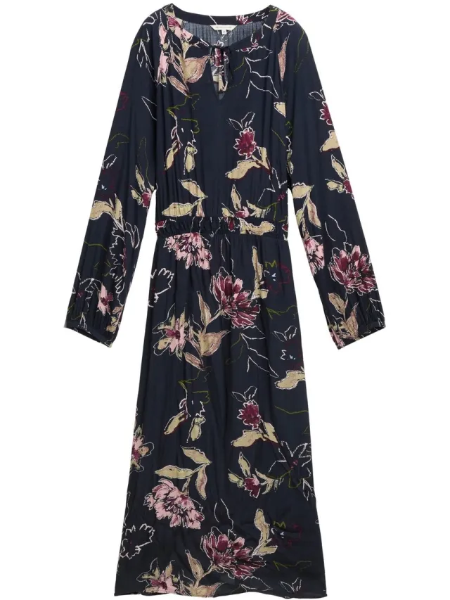 Tom Tailor Plus Size - Maxi-jurk met bloemenpatroon - big flower design