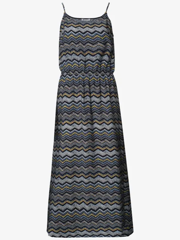 Street One Midi-jurk met zigzagpatroon blauw, foto 2