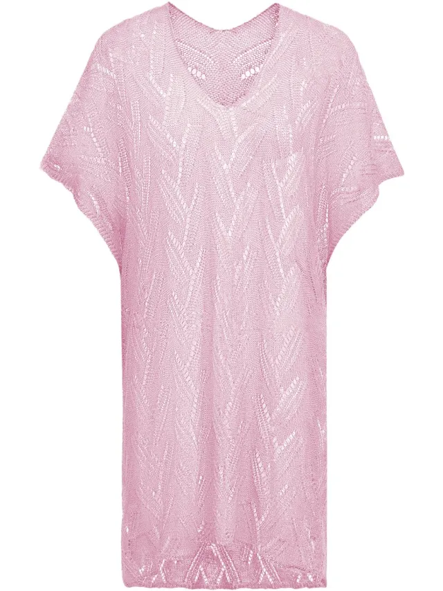 Usha Slipover roze melange