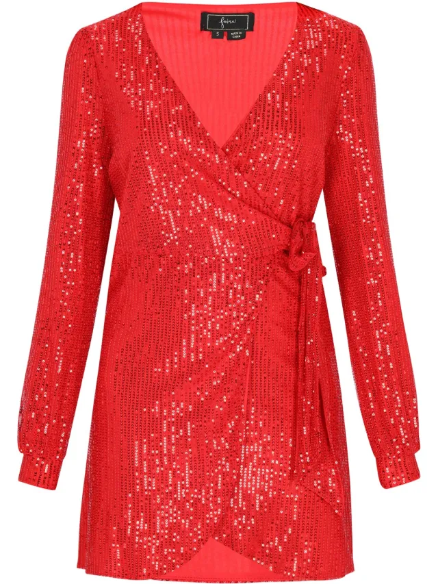 NAEMI Dress Red