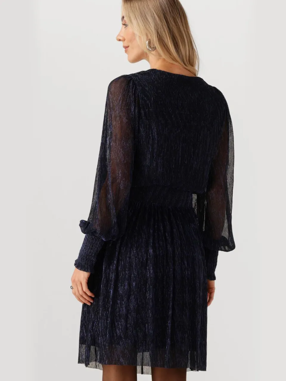 MINUS Dames Jurken Mavena Short Dress - Donkerblauw, foto 3