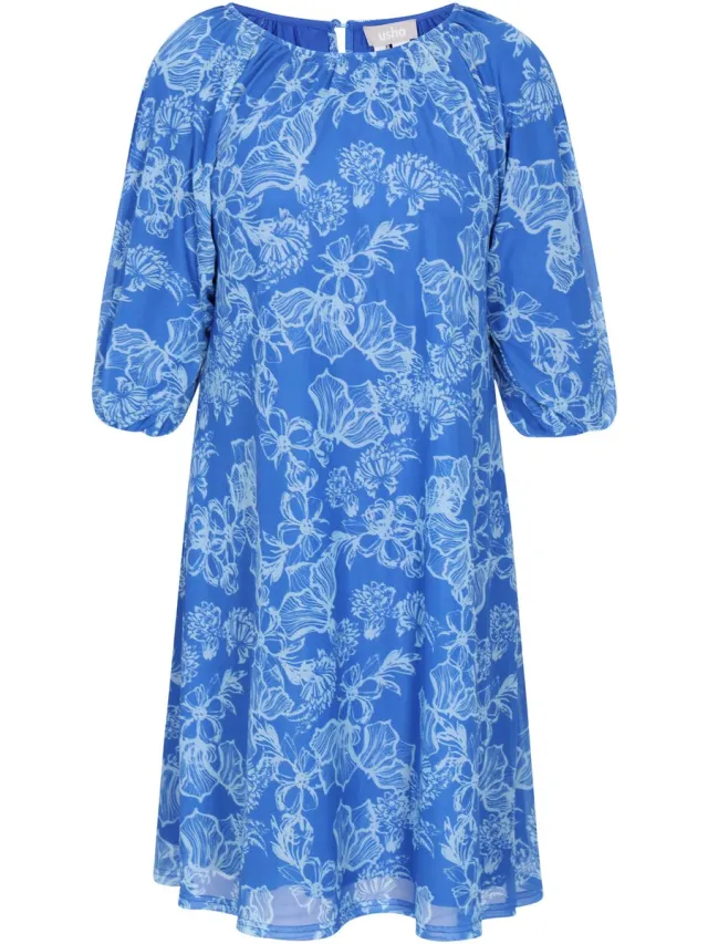 Usha Dress blue