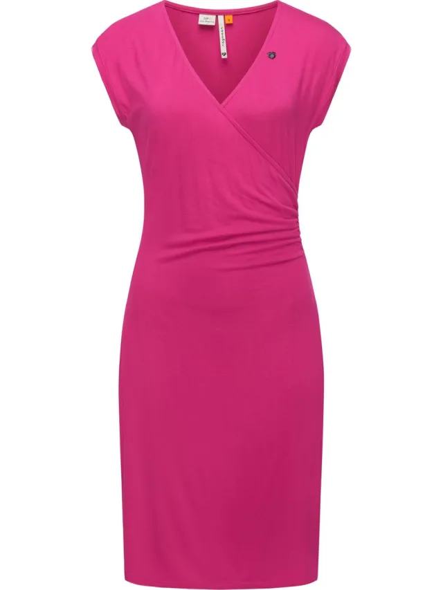 Ragwear Dames zomerjurk Crupi Magenta