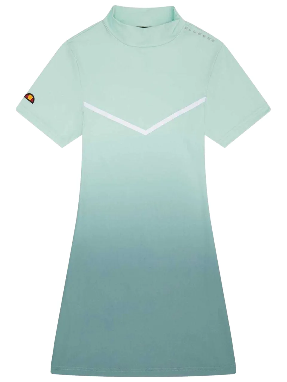 Ellesse Dames/Dames Rosalo Ombre T-Shirt Jurk (Lichtgroen) groen, foto 2