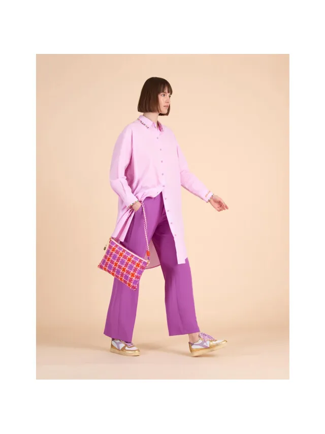 Oilily Dighton poplin jurk Veelkleurig
