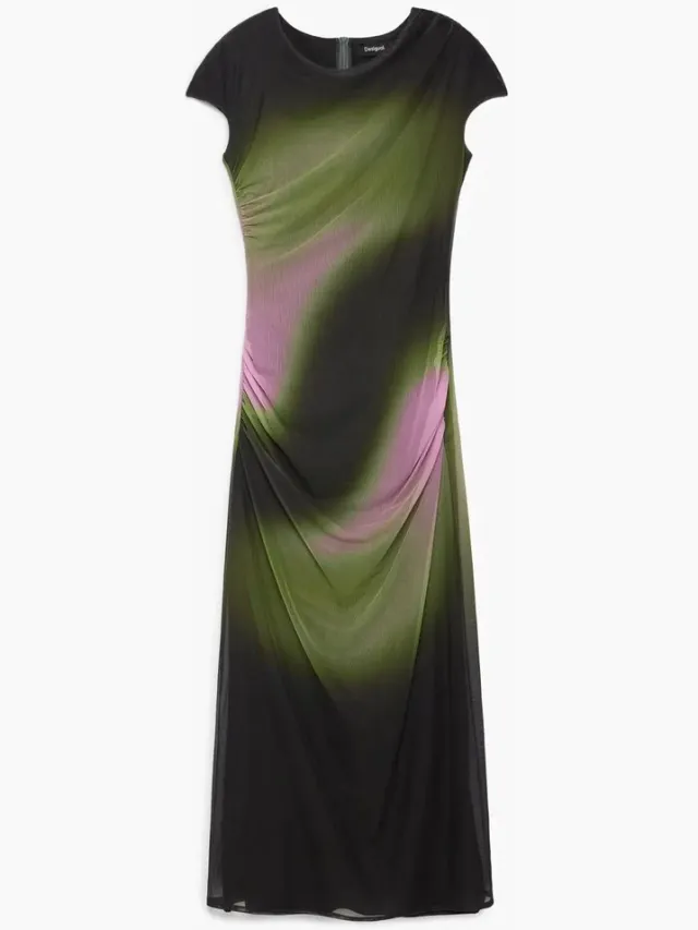 Desigual Damesjurk met ronde hals Desigual zwart