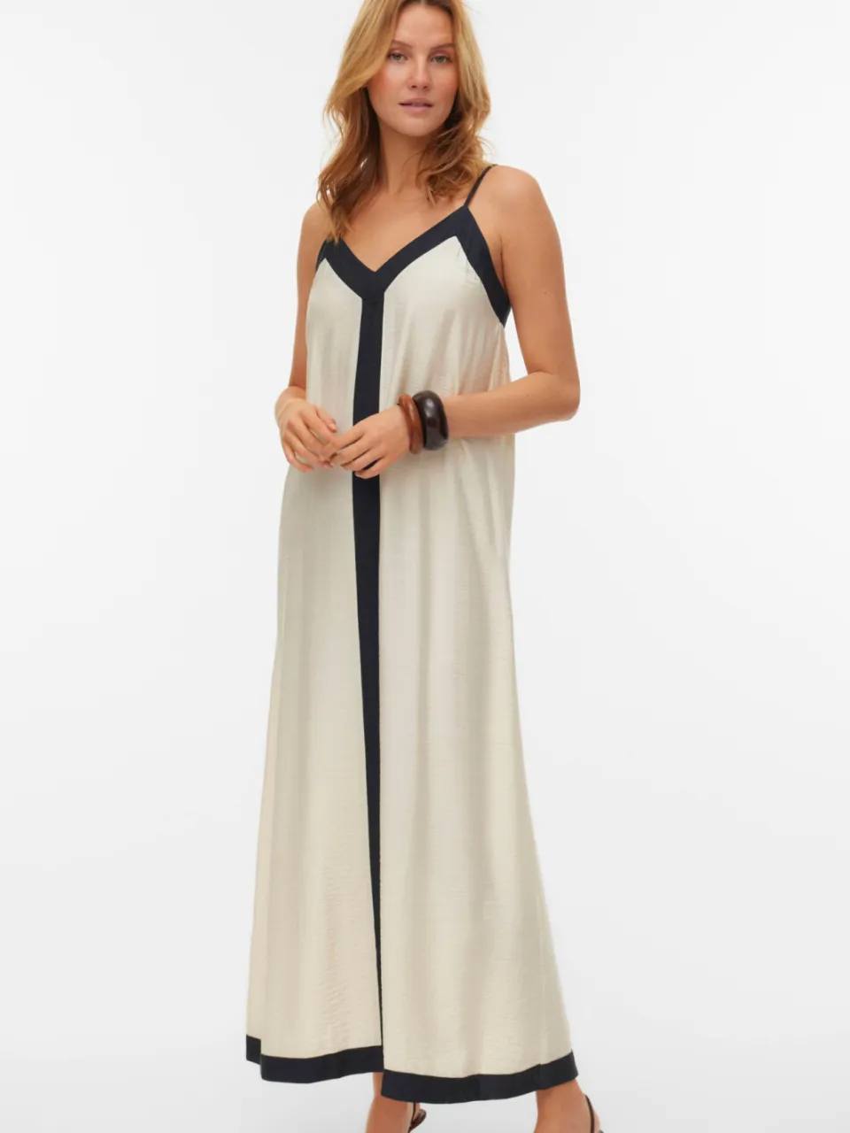 Vero Moda maxi jurk ecru, foto 2