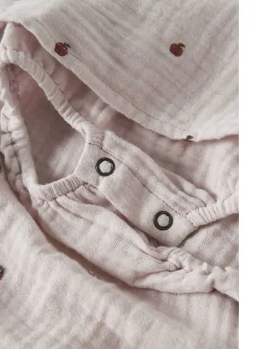 Lil' Atelier korte jurk met ruches lila, foto 7