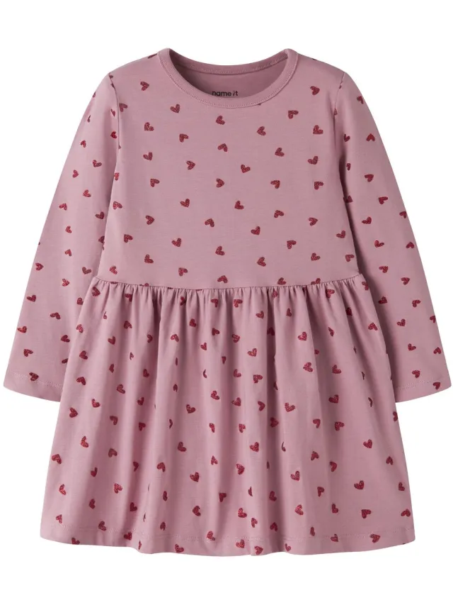 NAME IT NMFVIVIAN LS DRESS Meisjes Jurk lilas
