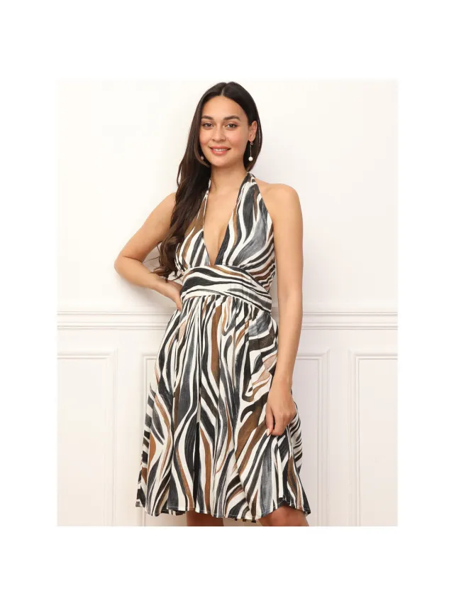 La Modeuse Jurk La Modeuse 70908_P166045 Zwart