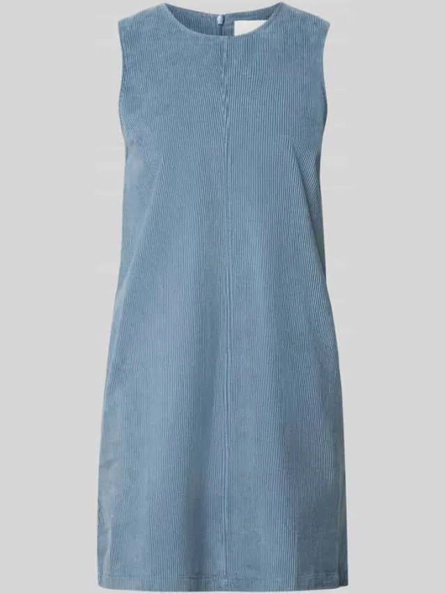 ARMEDANGELS Regular fit vrijetijdsjurk van katoenmix model 'CORDUROY' rookblauw, foto 2