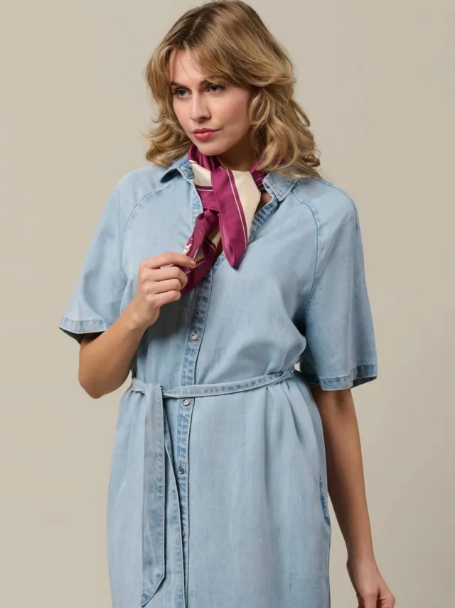 &Co Woman blousejurk lichtblauw, foto 5