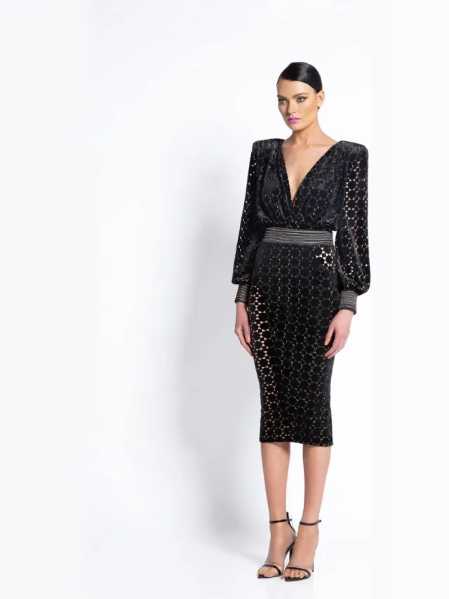 4President Meisjes jurk - Navy Blue - Meisjes jurken