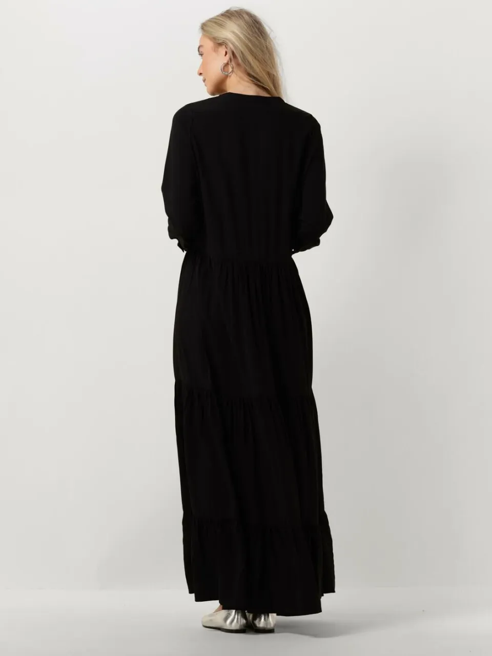 Lollys Laundry Dames Jurken Neell Maxi Dress Ls - Zwart, foto 3