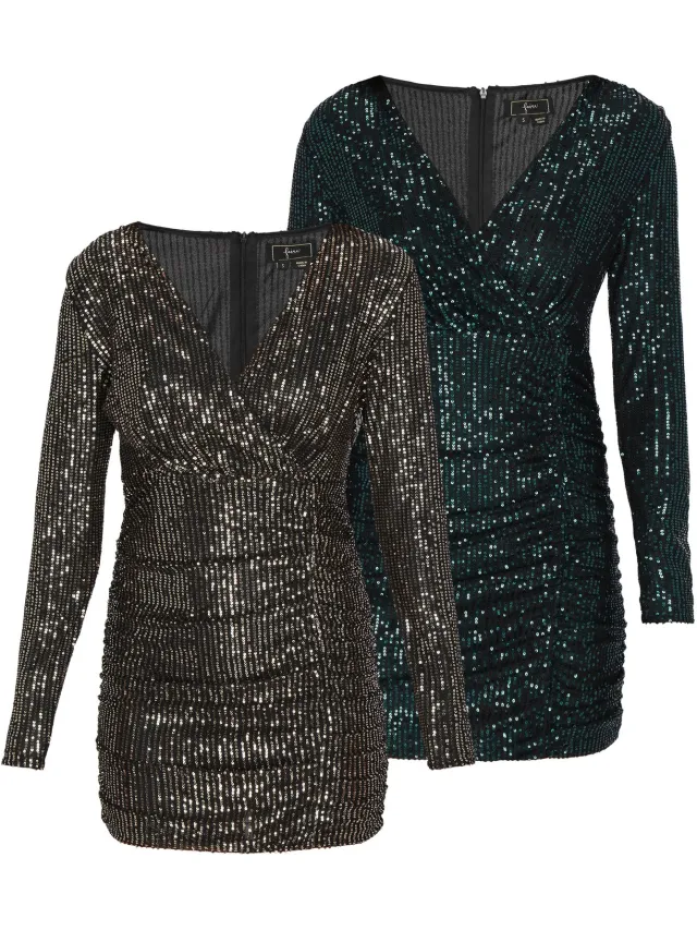 Mo dress 2-Pack Black & Dark Green