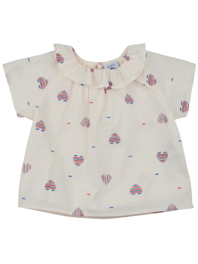Petit Bateau Korte Jurk Petit Bateau BARKI Beige