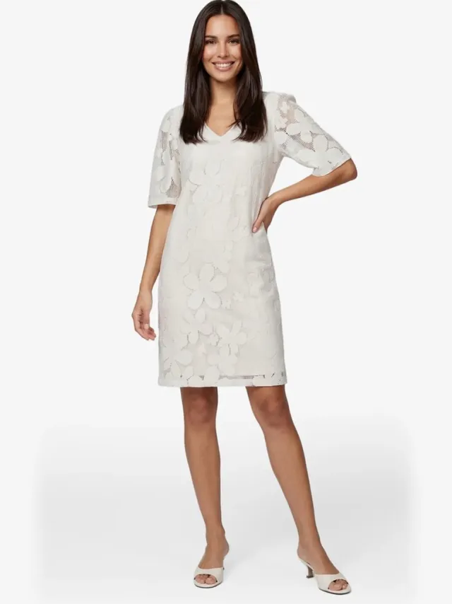 G-Maxx Vala Dress 26ZFQG10 Sand - Maat :