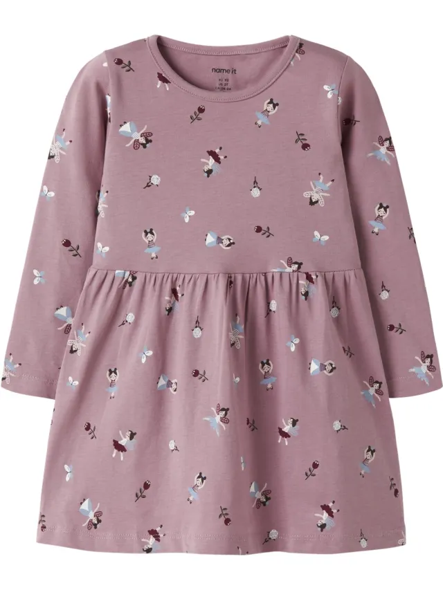 NAME IT NMFVILISA LS DRESS - Meisjes - Jurk Lilas