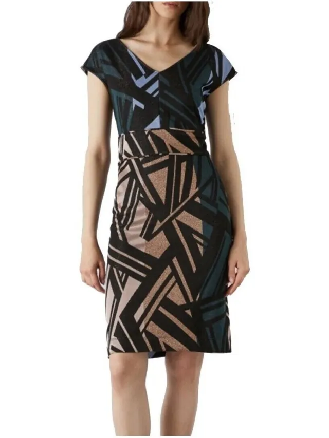 Linea Emme Marella Jurk Linea Emme Marella 562607290 Groen