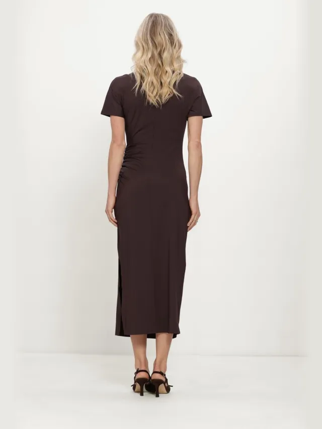 ROSEMUNDE Bridget Dames - Jurk - Bruin