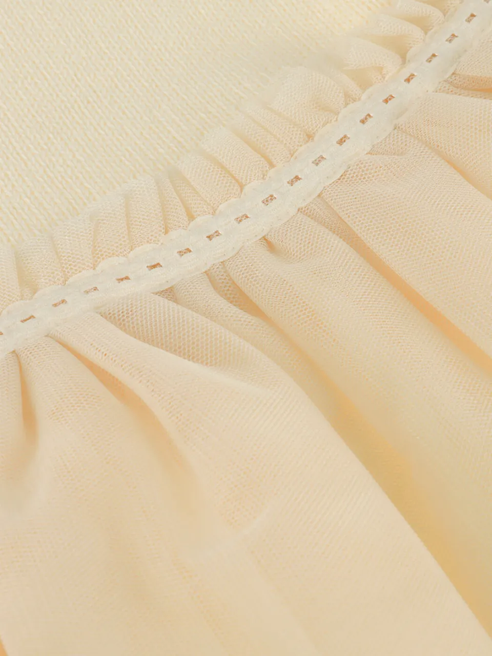 Lil' Atelier Meisjes Jurken Nmfsarina Ls Knit Dress Lil - Creme, foto 3