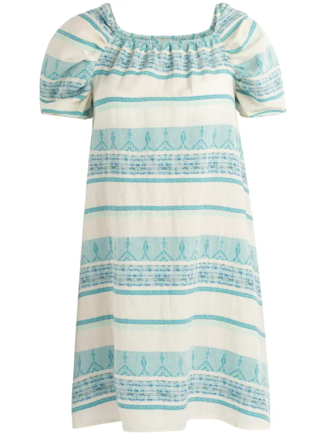 IZIA zomerjurk mahisha turquoise, foto 2