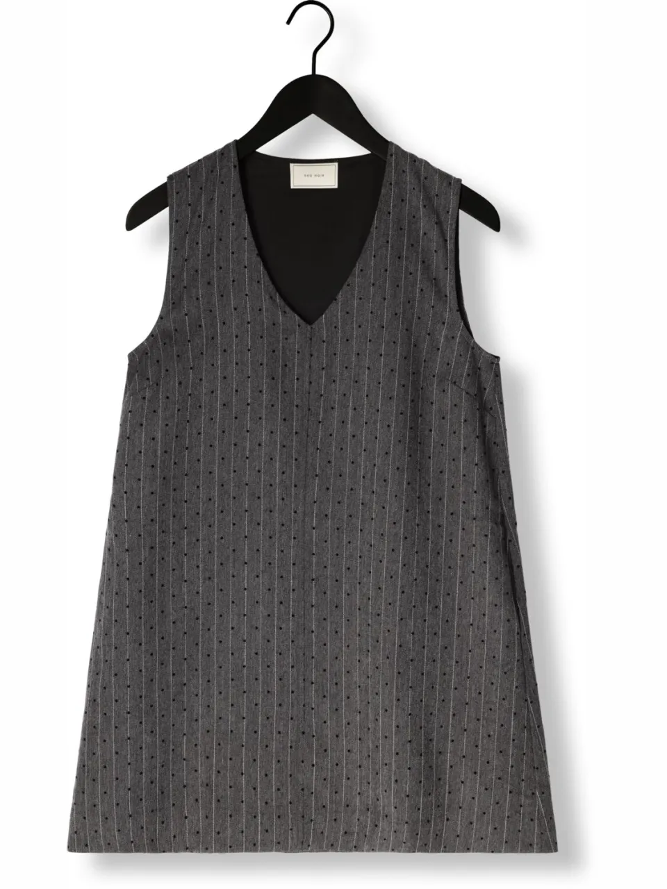 Neo Noir Dames Jurken Caila Mini Dot Dress - Grijs, foto 2