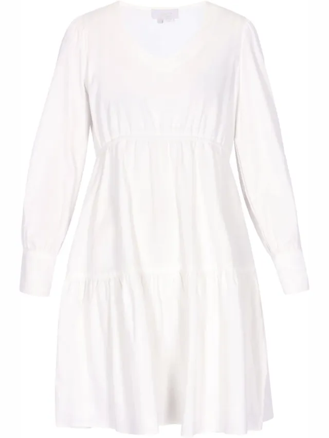 Usha Dress white