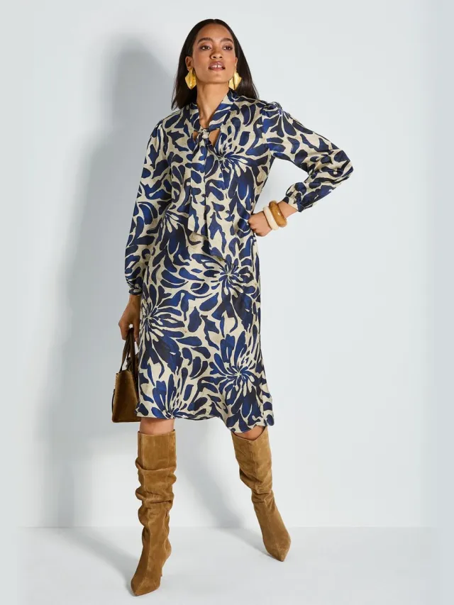 MADELEINE Jurk Jurk marine / berber