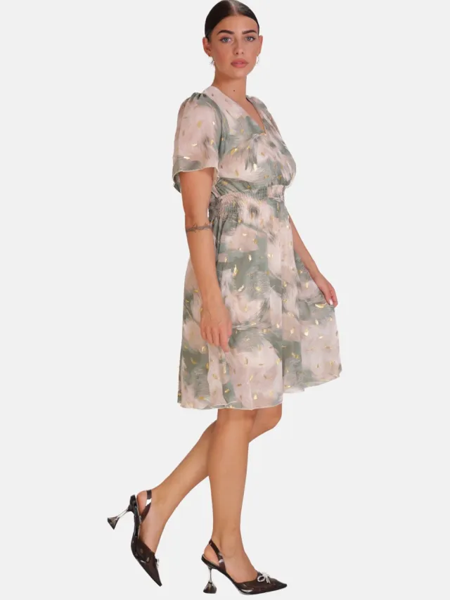 Elara Zomerjurk beige