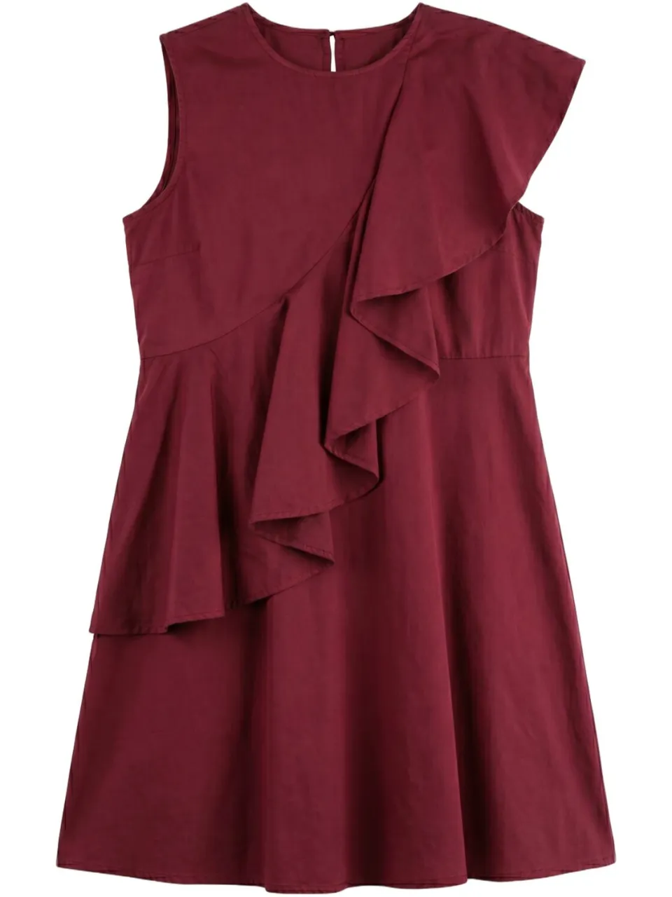 Y.A.S. YAS Dames Jurken Yasbirama Sl Dress S. - Bordeaux, foto 2