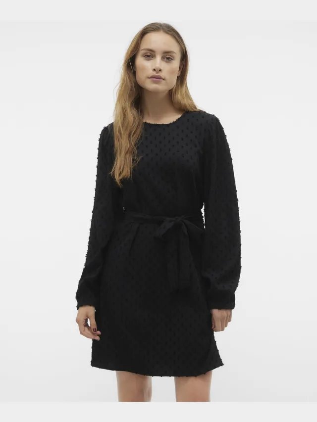 Vero Moda Jurk VMVILLA Korte jurk Black