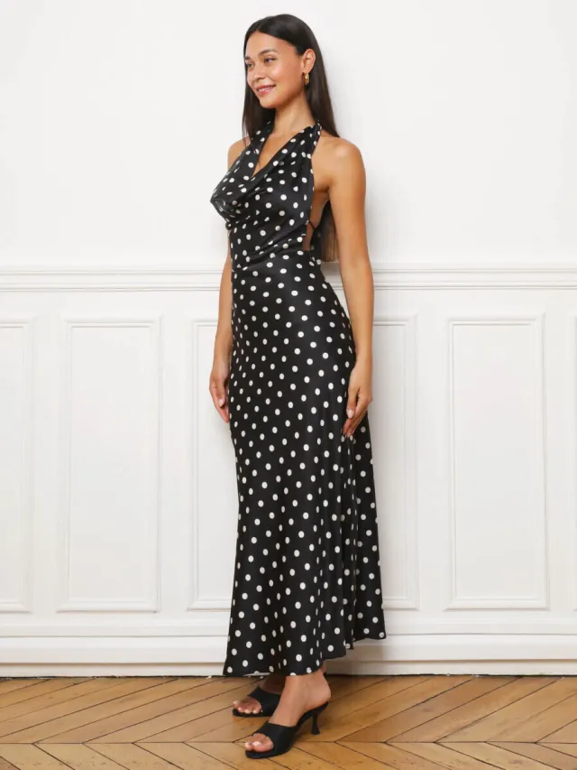 La Modeuse Jurk La Modeuse 79306_P188673 Zwart