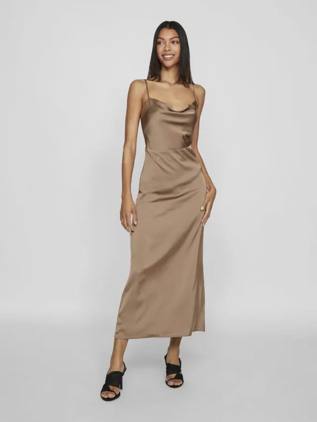 Vila VIRAVENNA STRAP ANKLE DRESS - NOOS/DC - Dames - Maxi jurken Fossil