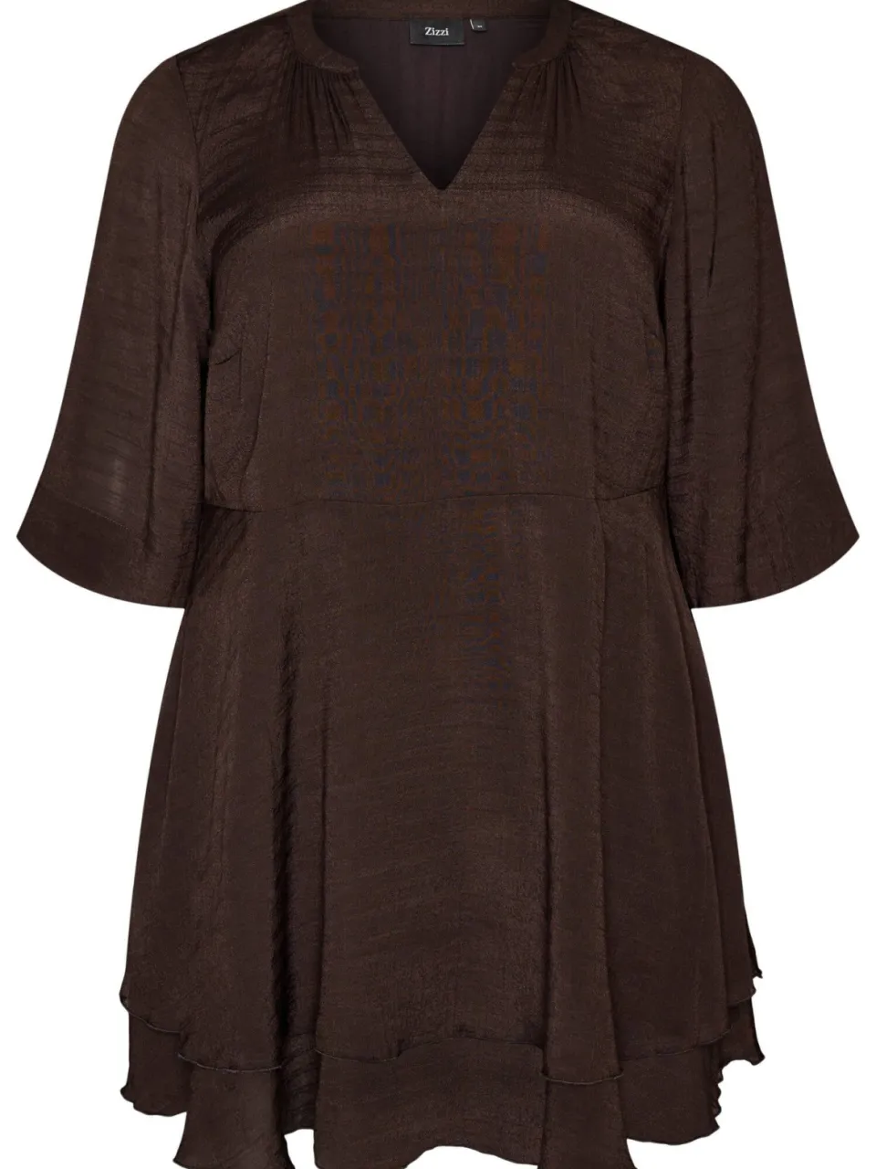 Zizzi A-lijn jurk Plus Size - donkerblauw, foto 2