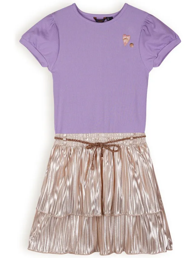Nono N403-5814 Meisjes Jurk - Desert Sand-164