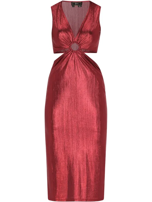Faina Jurk rood
