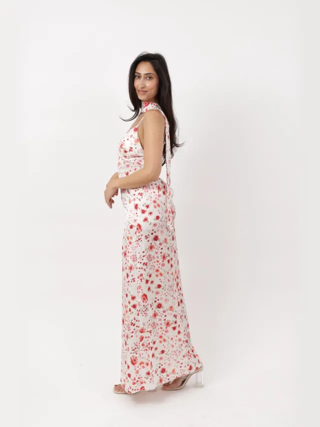 Elara Maxikleid Rot