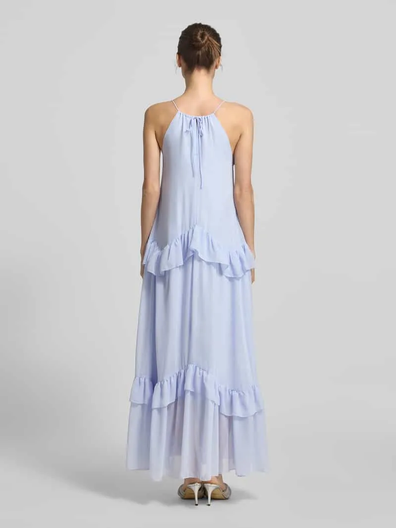 Vero Moda A-lijn cocktailjurk met onderjurk model 'MACKENZIE' Lila